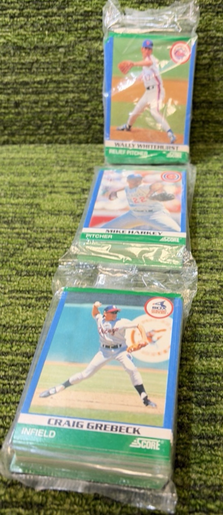 Vintage 1991 Baseballs Rising Stars Limited Edition Score Exclusive Set