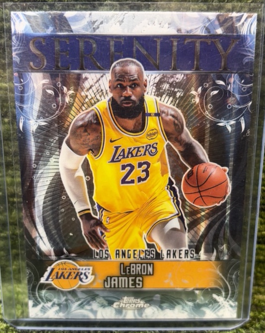 Topps Serenity 2025 LeBron James #SY-2 Los Angeles Lakers NBA Card