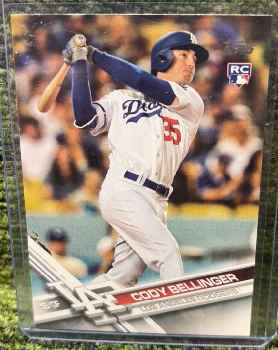 2017 Topps Update LOS ANGELES DODGERS Cody Bellinger Rookie RC # US50