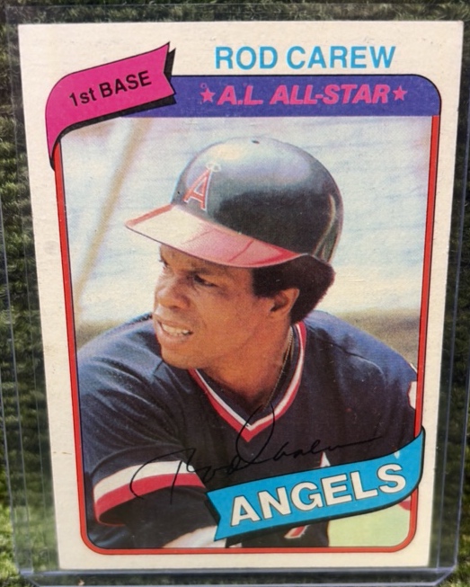 1980 Topps Baseball AL All Star #700 Rod Carew HOF Angels
