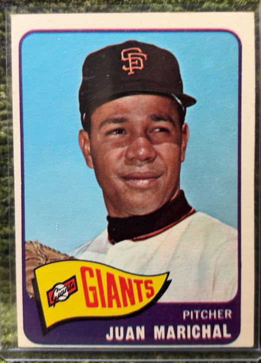 1965 Juan Marichal Topps Baseball Card #50 San Francisco Giants Vintage 
