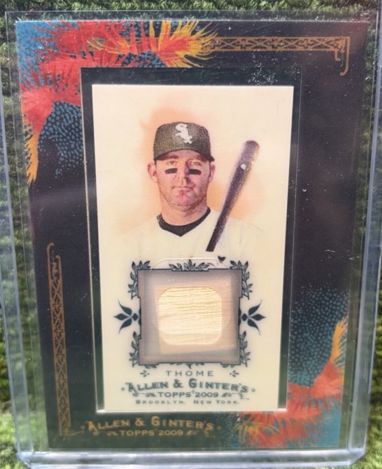 2009 Topps Allen Ginter Jim Thome Bat Relic Chicago White Sox