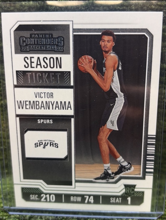 2023-24 Panini Contenders - Season Ticket Victor Wembanyama #11 (RC)