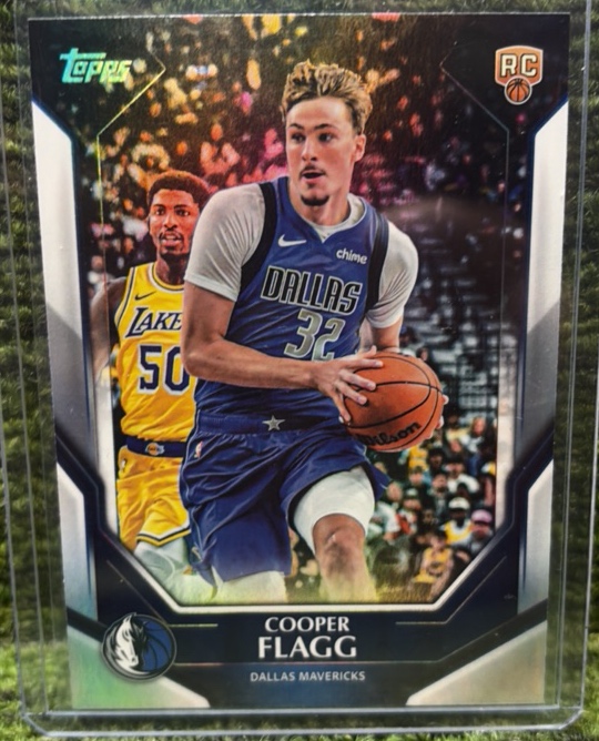 2026 Topps Collector Kit Exclusive #NBA-6 Cooper Flagg Foil Holo Mavs RC Rookie