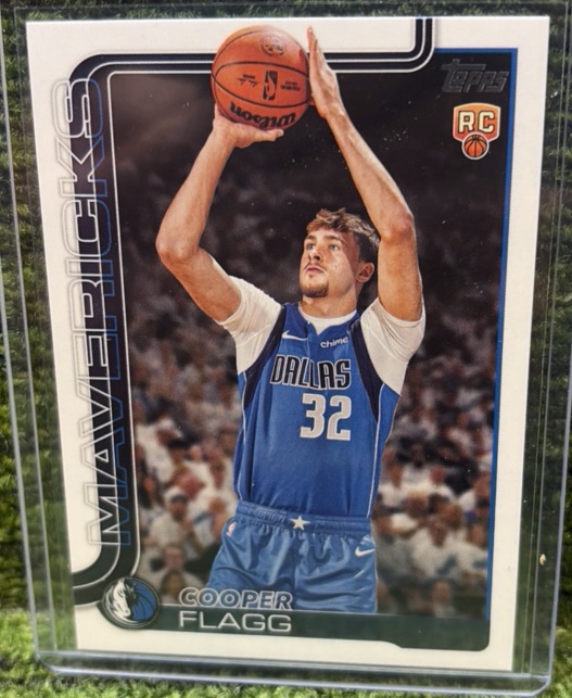2026 Topps Collector Kit Exclusive #NBA-6 Cooper Flagg Foil Holo Mavs RC Rookie
