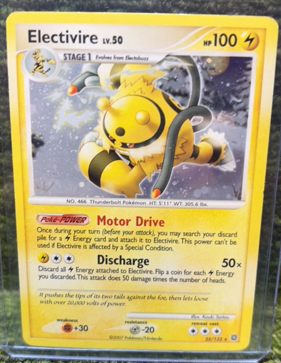 Electivire - (DP Secret Wonders) 025132 Deck Exclusives Holo