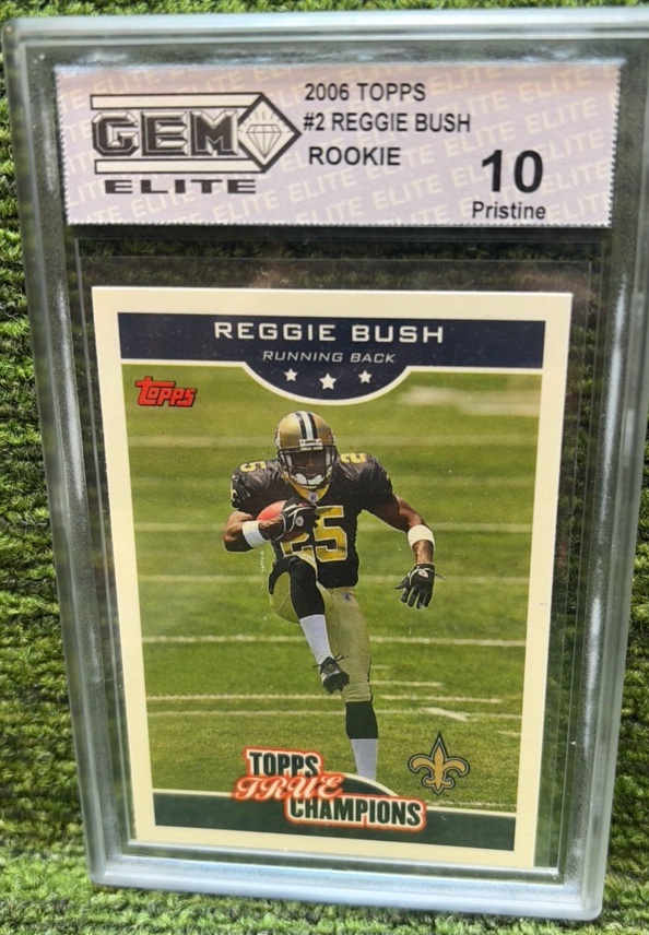 2006 Topps Saints Reggie Bush Rookie Card RC 10  #NO2