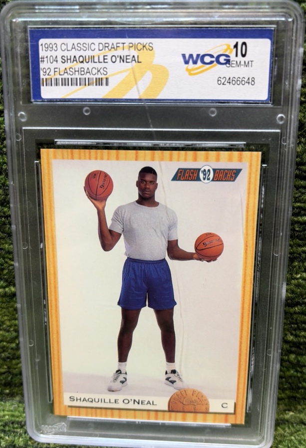 1993 Shaquille ONeal Classic Draft Picks 104 Orlando Magic WCG Gem Mint 10