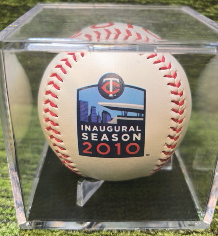 Minnesota Twins Inaugural Season at Target Field 2010 Commemorative Baseball