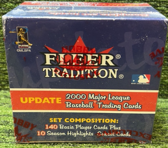 2000 Fleer Tradition Update 150 Cards Set Factory Sealed- MLB