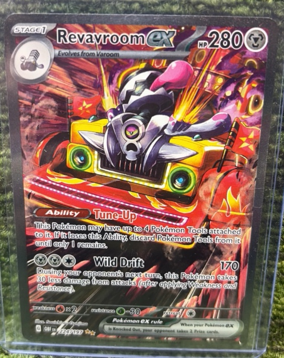 Revavroom ex 224197 SV03 Obsidian Flames Holo