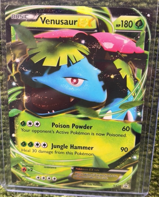 Pokmon TCG Venusaur EX Ultra Rare Holo XY Promo XY28 180 HP