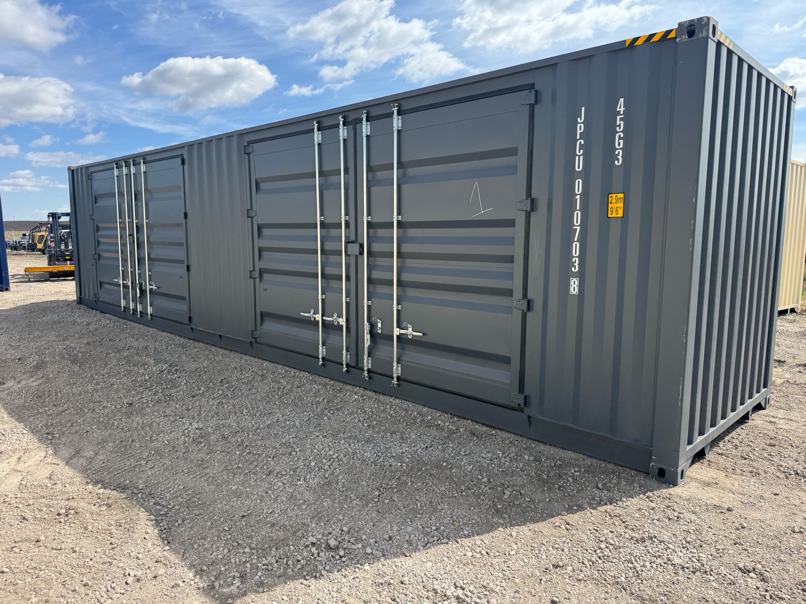 40ft side open two-door shipping container  ABOSS  2025  brand new  40ft JPCU0107038
