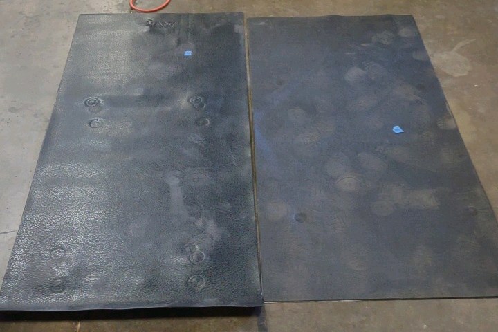 exercise machine mat