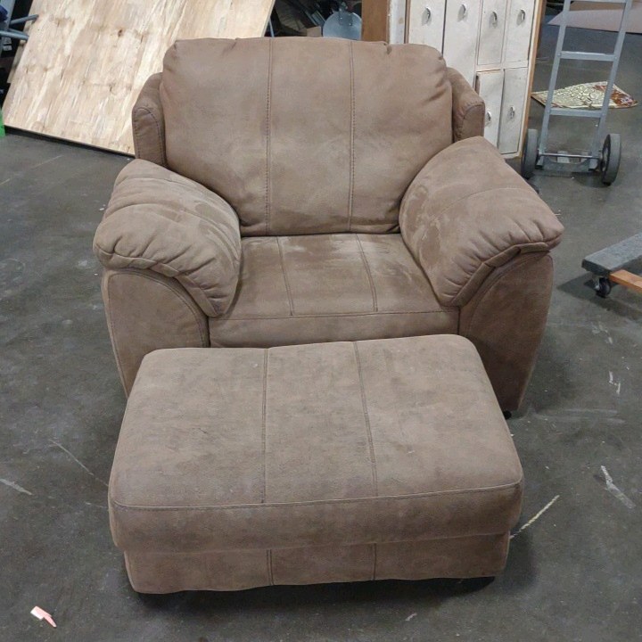 arm chair ottoman
