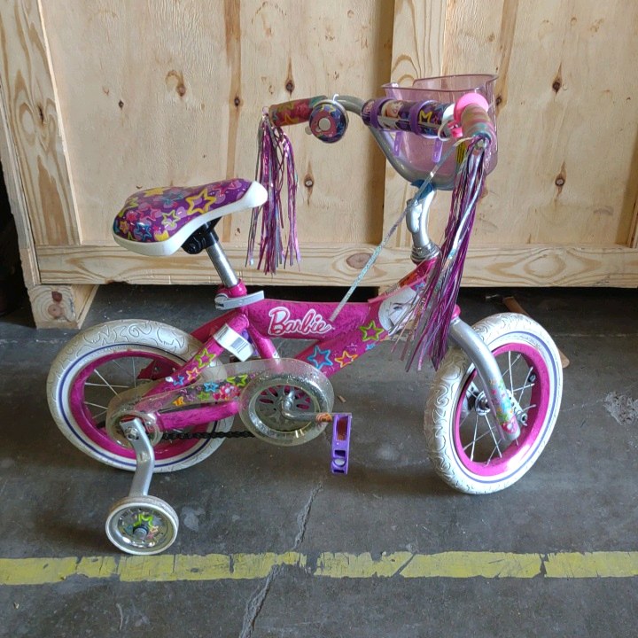 barbie bicycle