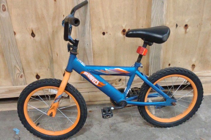 Hot Wheels bicycle