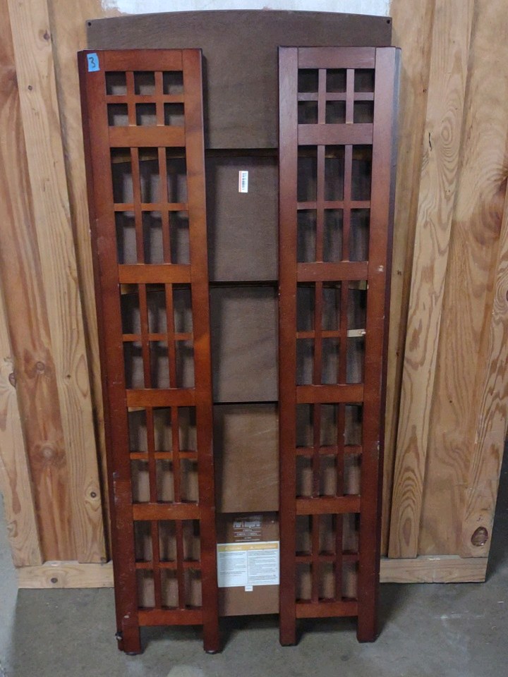 collapsible bookshelf