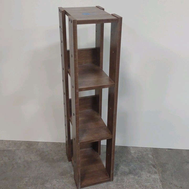 wooden shelf