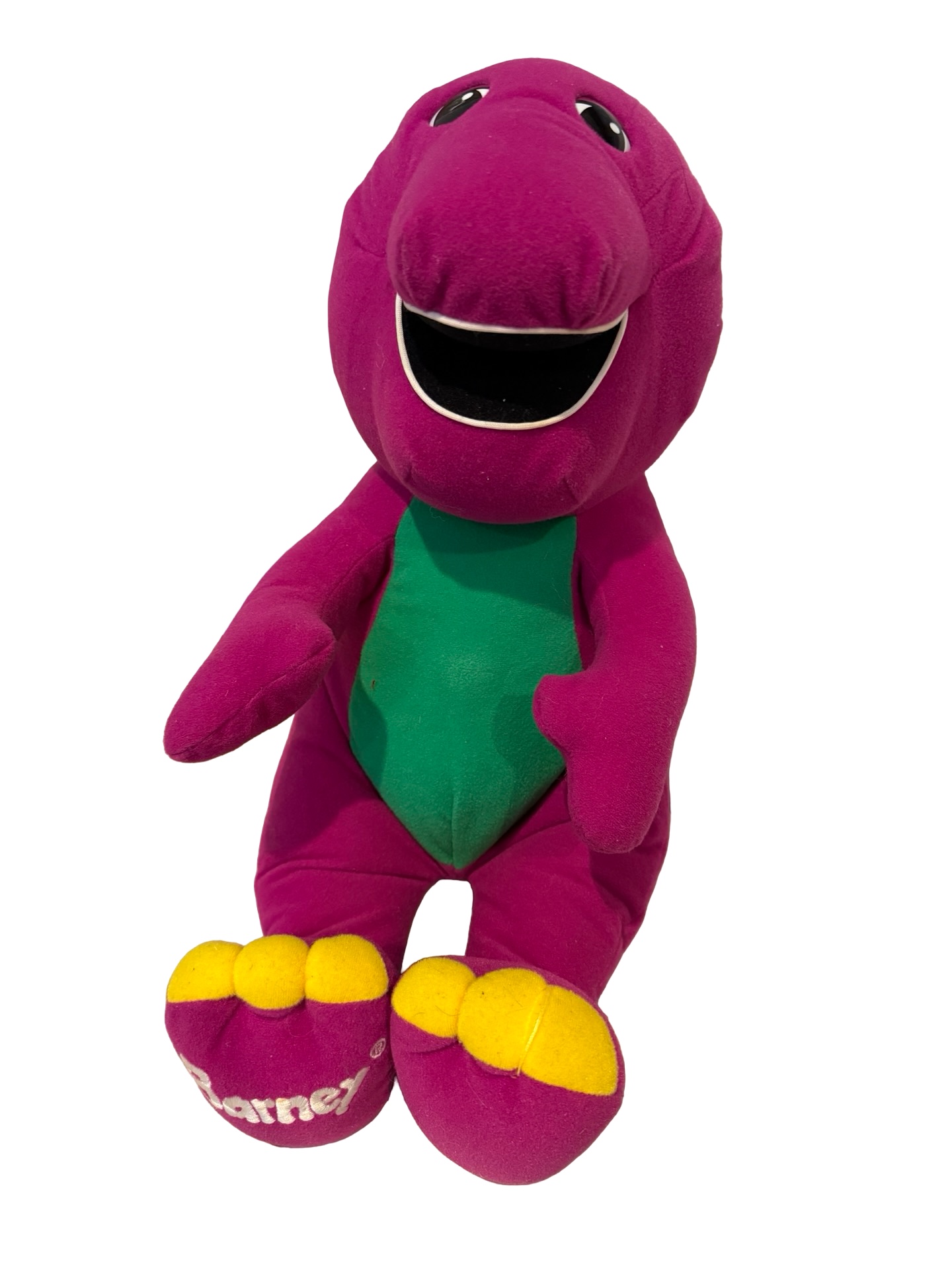 Vintage Playskool Barney Talking Dinosaur