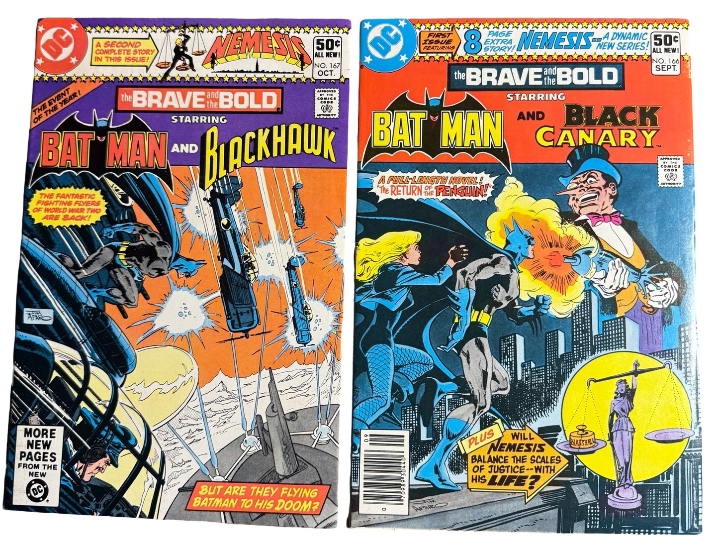 The Brave & The Bold #166 & #167 - DC Comics