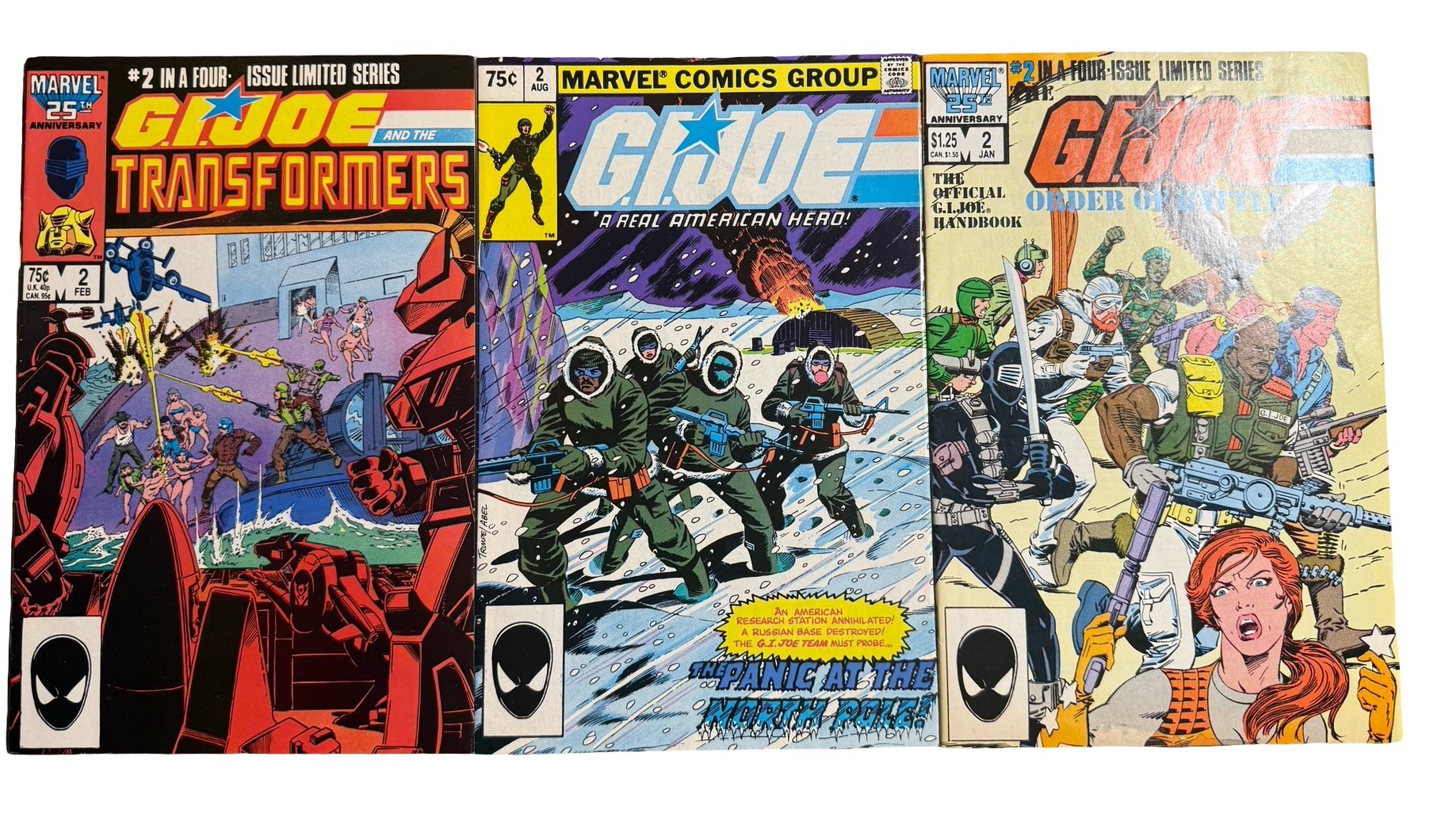 GI Joe Order of Battle #2, GI Joe Transformers #2, GI Joe #2