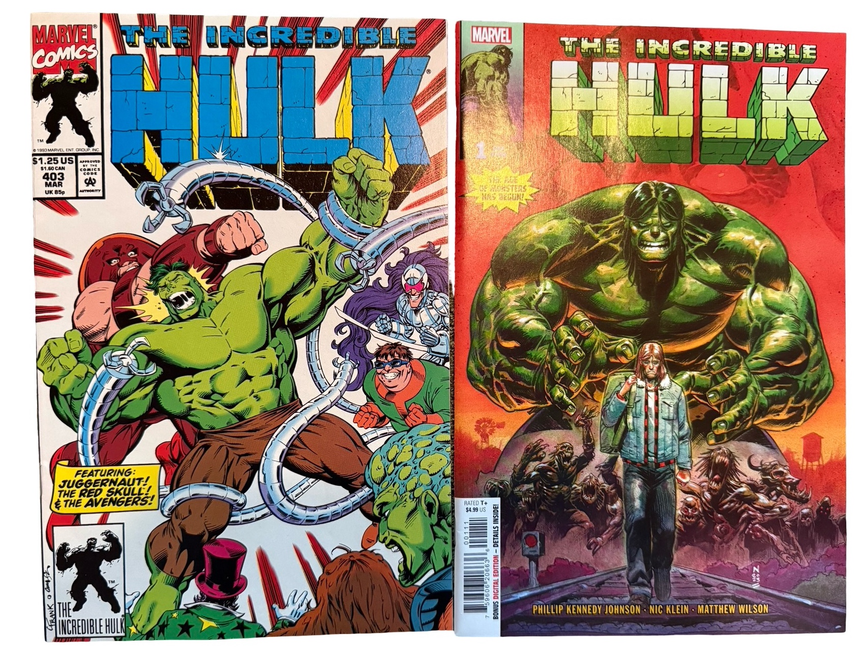 The Incredible Hulk #403 & The Incredible Hulk 1st Appearance of Charlie Tidwell