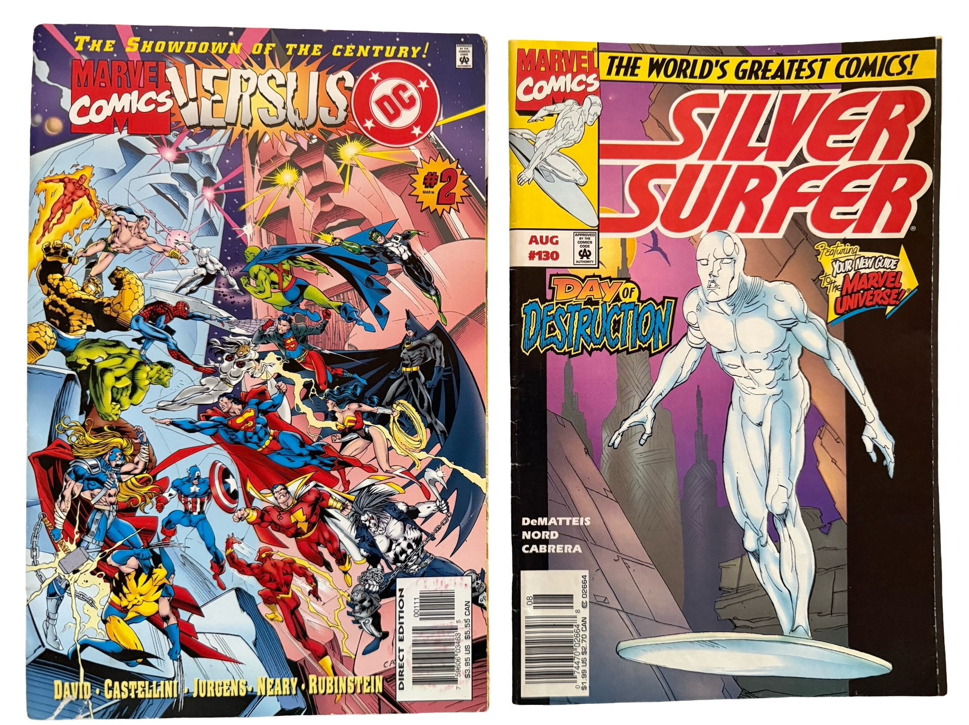 Marvel Vs. DC Comics & Silver Surfer #130