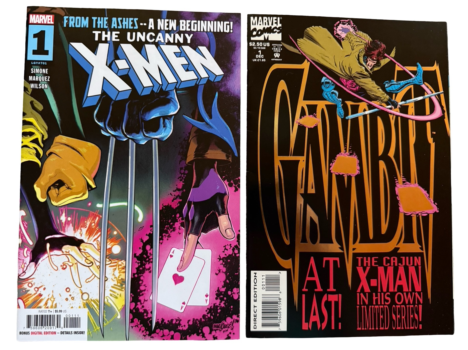 X-Men From The Ashes #1 & Gambit #1