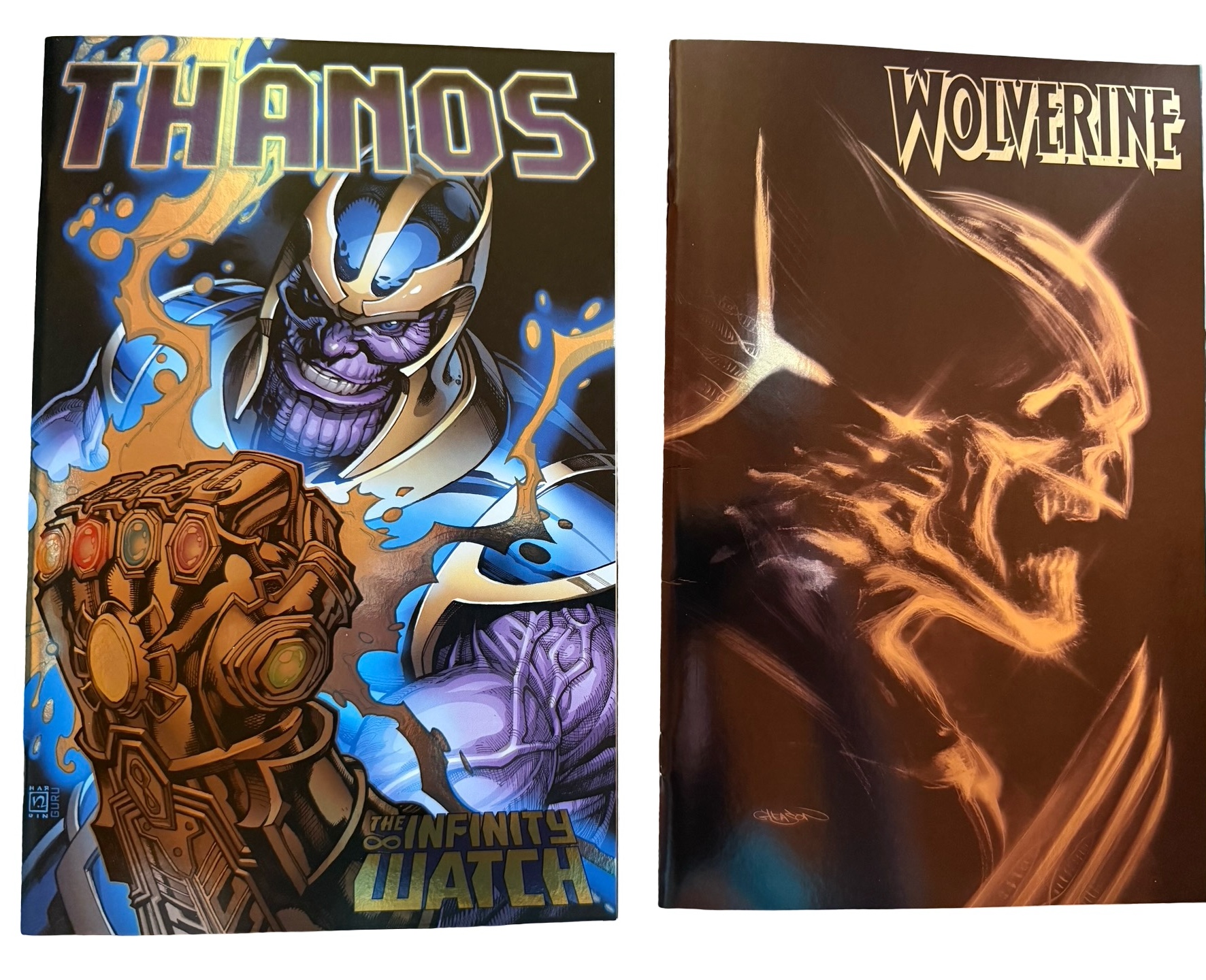 Wolverine #1 Variant Edition & Thanos #1 Annual Variant Edition