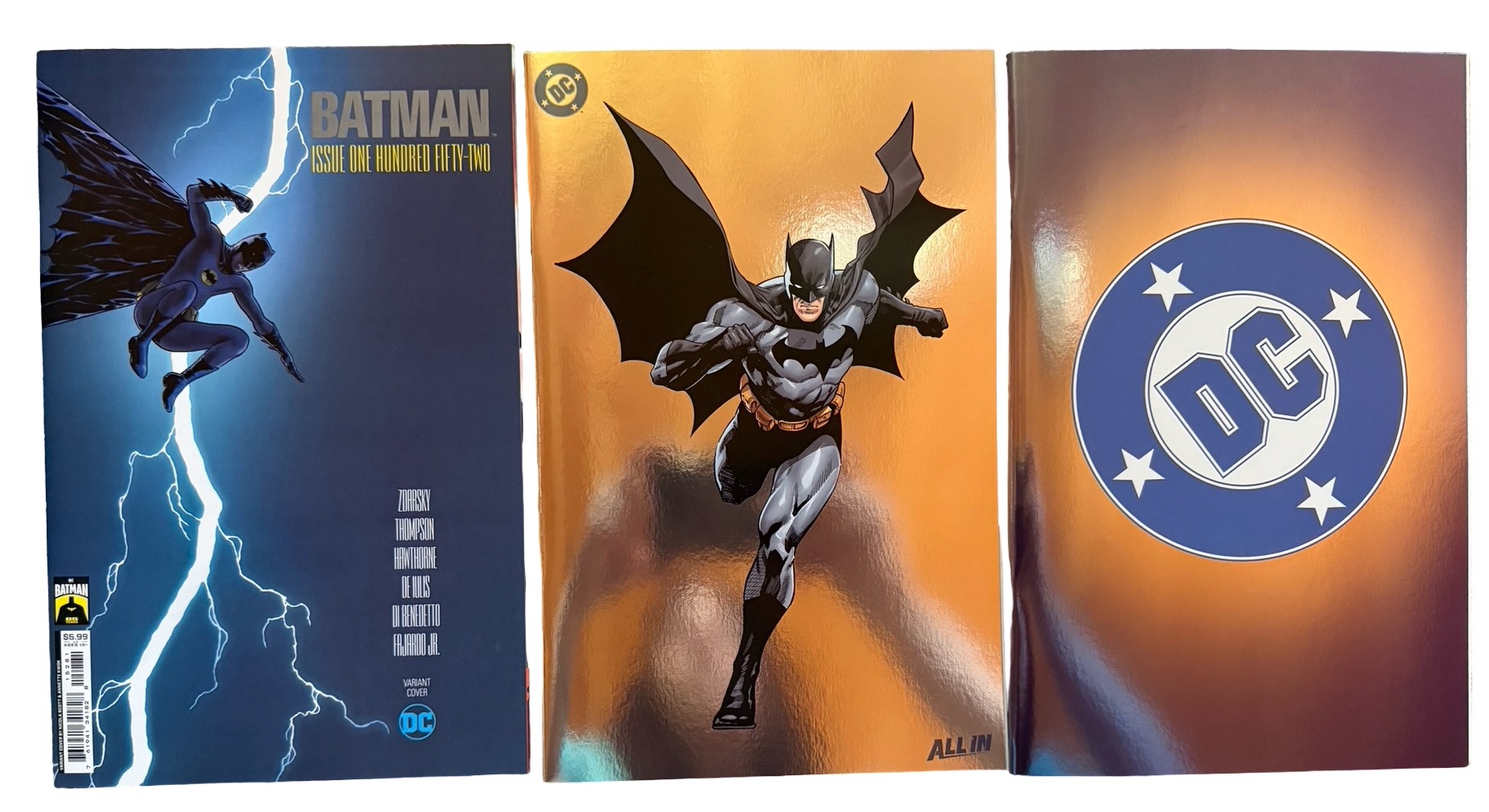 DC Comics All In Special #1, Batman #152, Batman #153