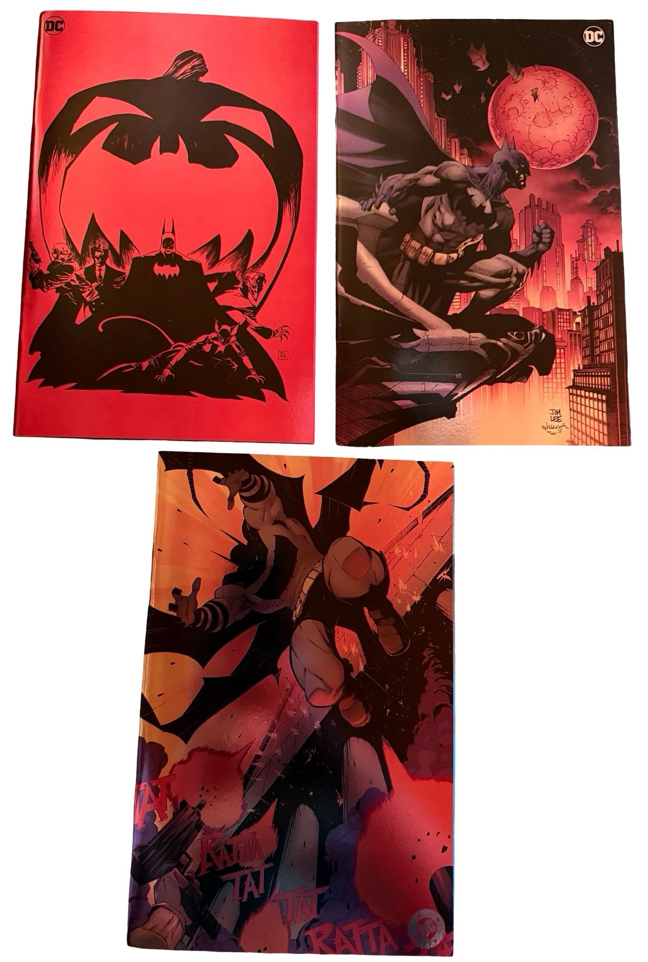 Batman The Long Halloween, Batman The Last Halloween Foil Variant, Absolute Batman #1 Foil Variant