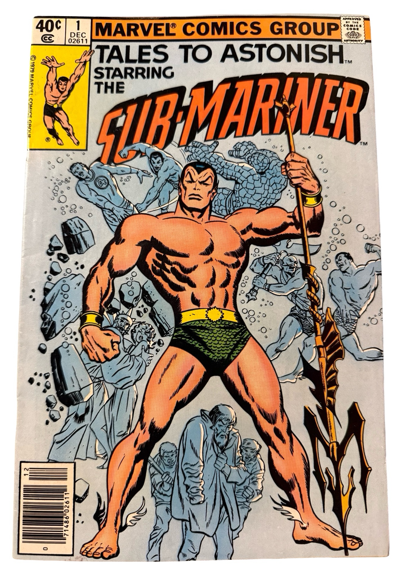Tales to Astonish #1 - Sub-Mariner - Marvel Comics