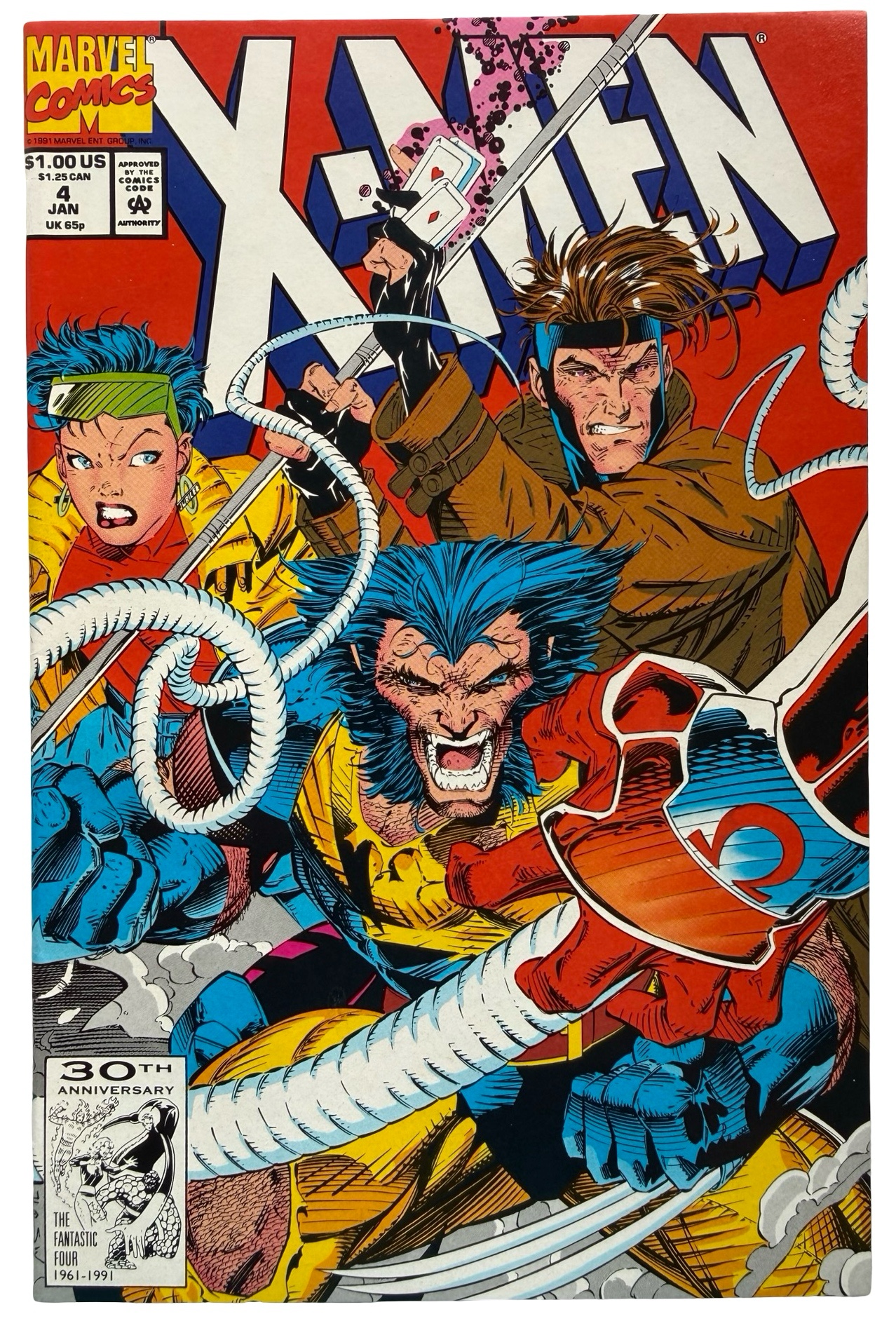X-Men #4 - Marvel Comics - 1st Omega Reel