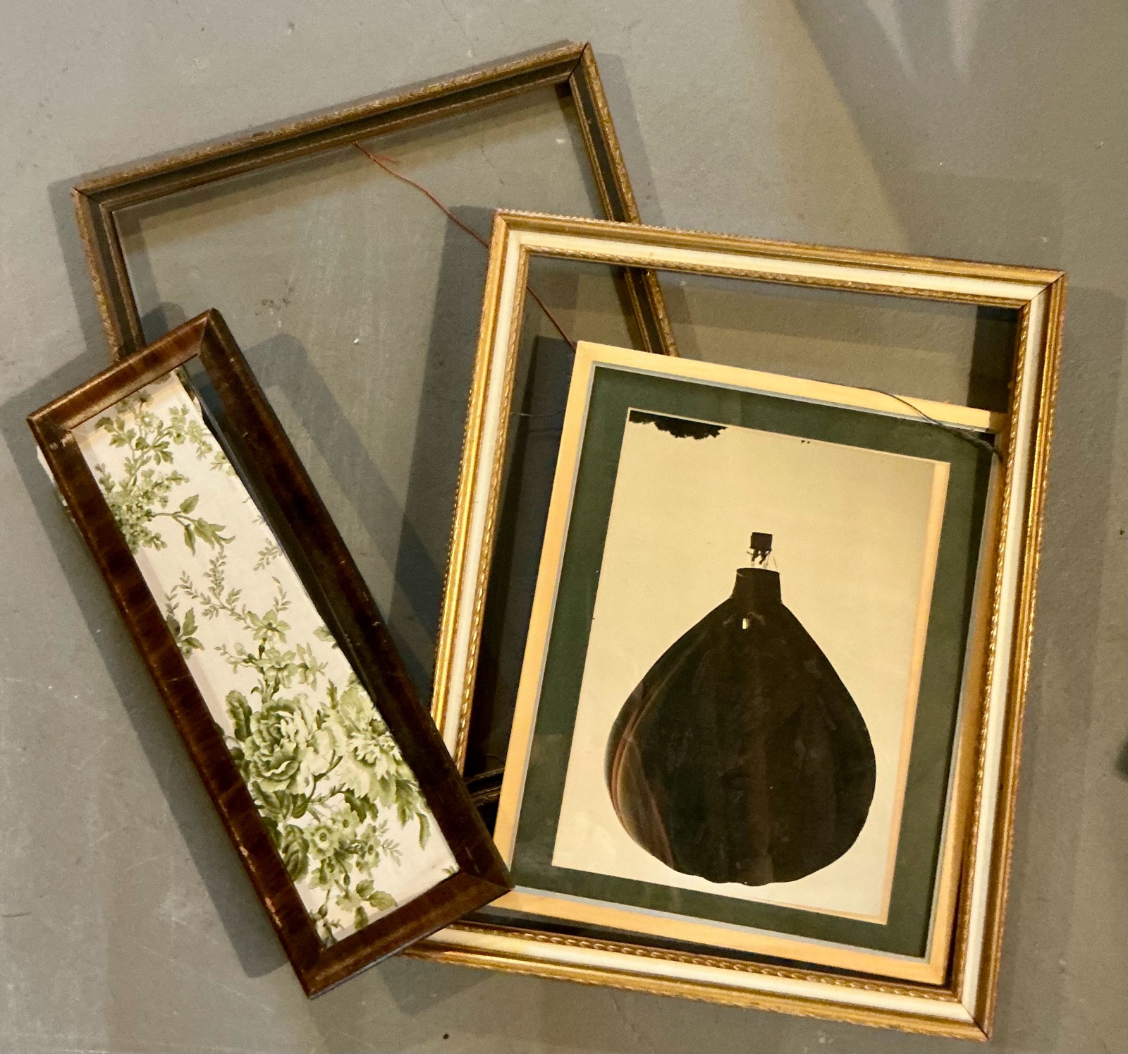 Misc ornate wood frames
