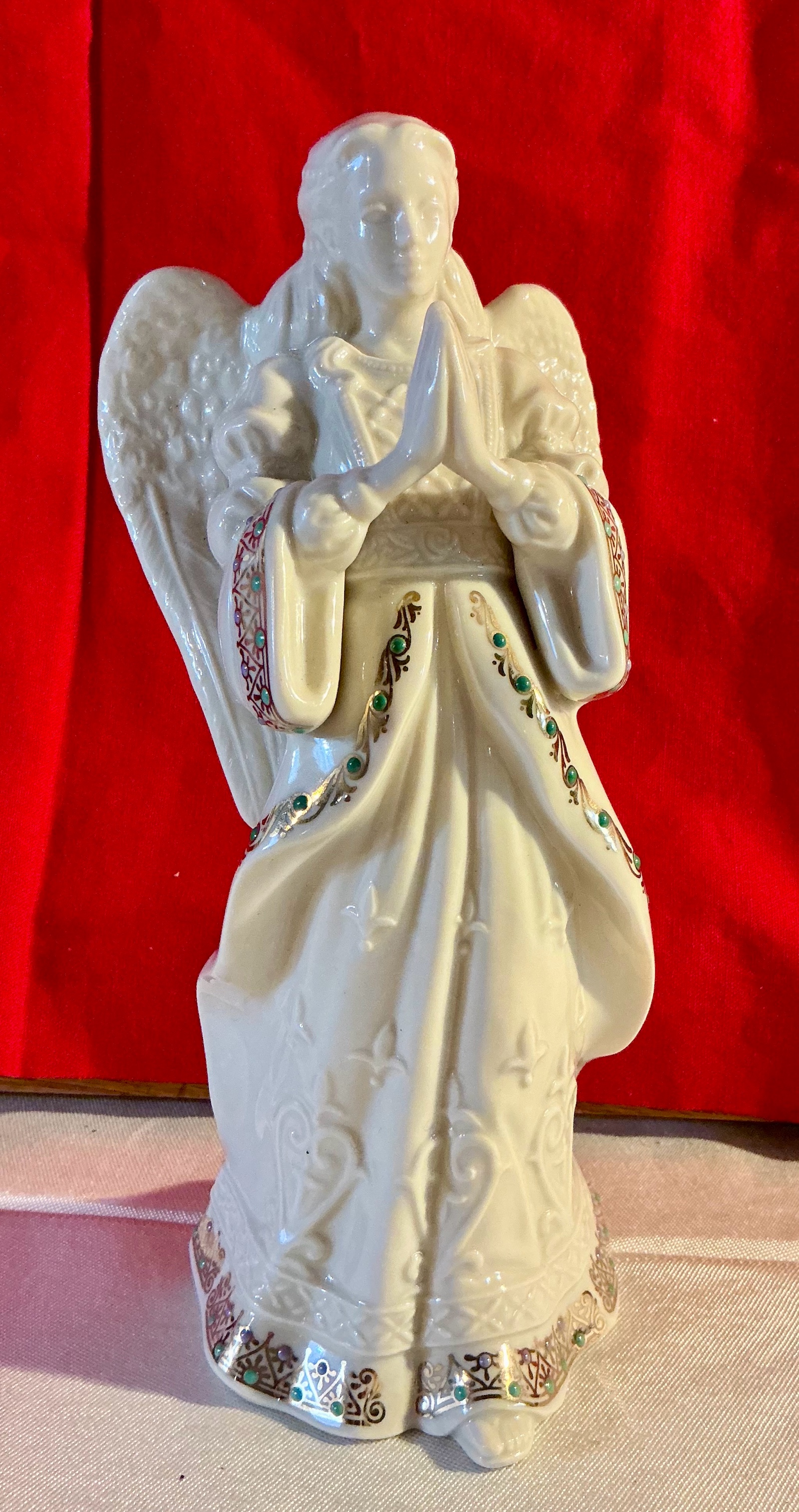 Collectable Lenox china jewels collection Angel of Love Christmas figurine