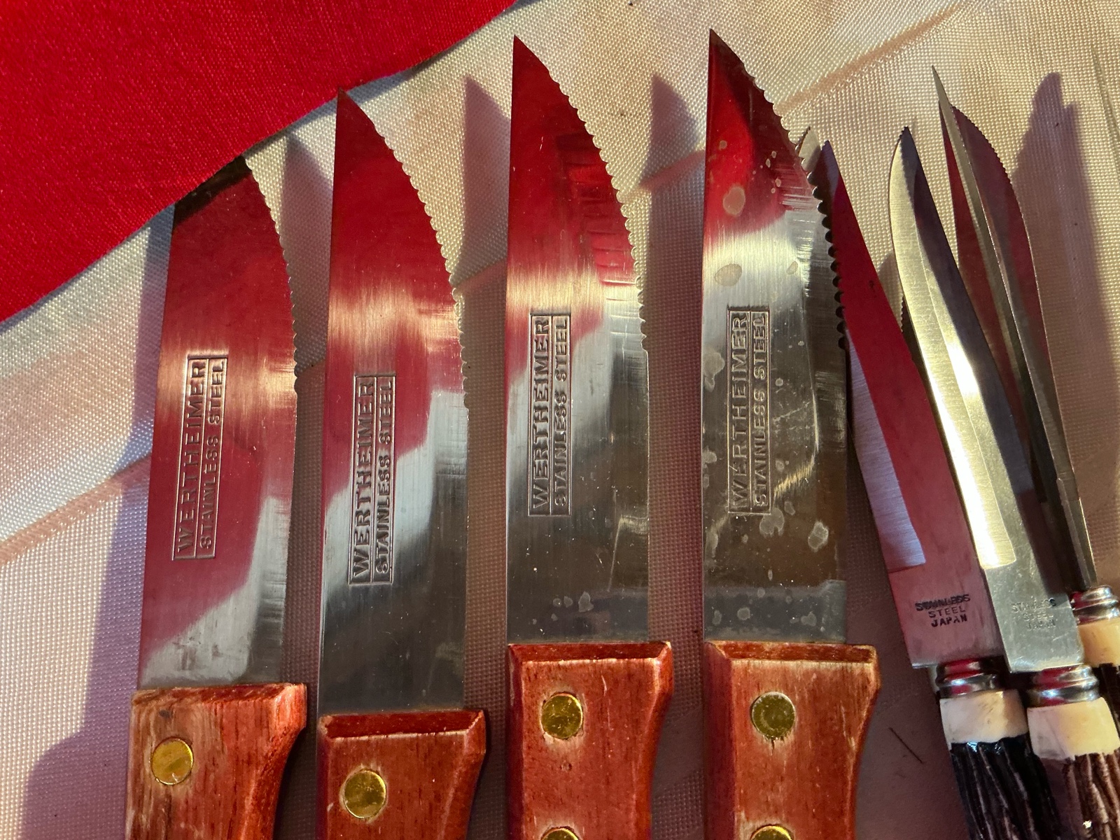 Group of wertheimer, Japan, Utica groups of SS knifes