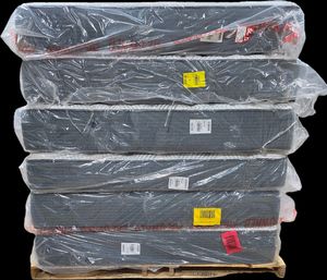 Pallet of 6 Assorted Queen Mattresses - Mixed Comfort Styles and Models - Liquidation Lot - $12,794 MSRP
