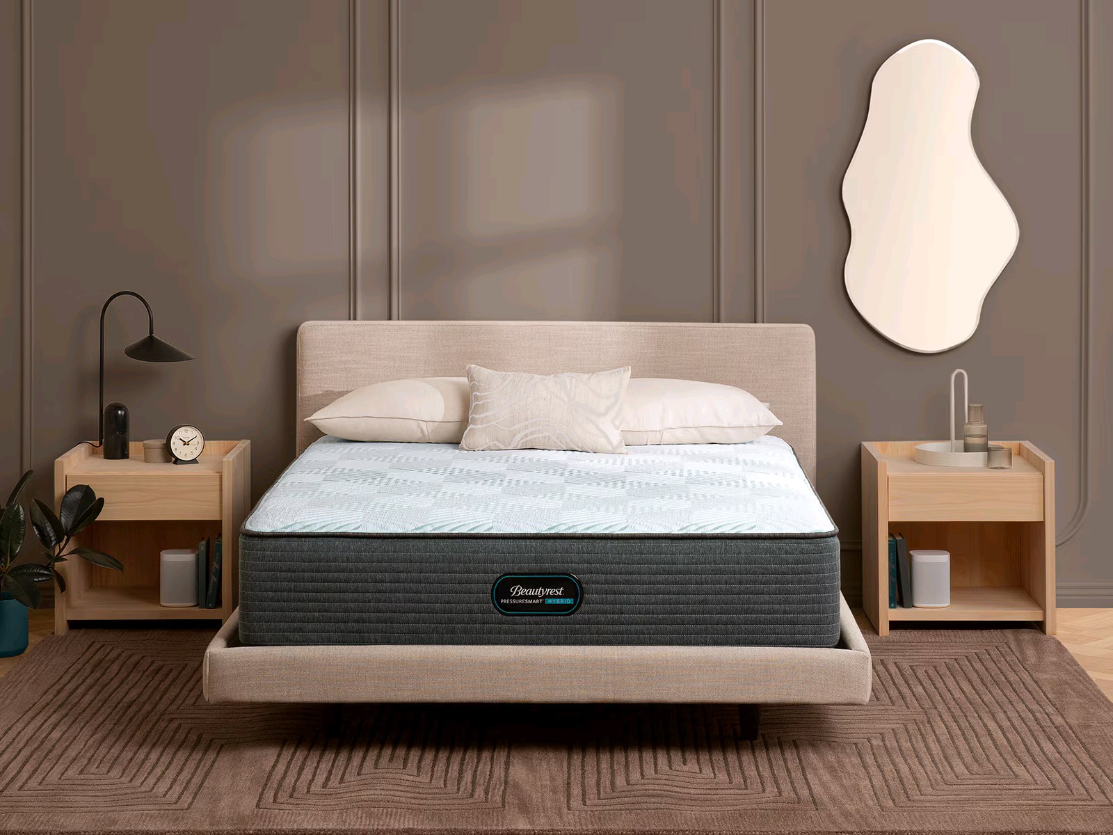 Beautyrest PressureSmart 2.0 Mattress - Hybrid Medium - Queen - $2249 MSRP