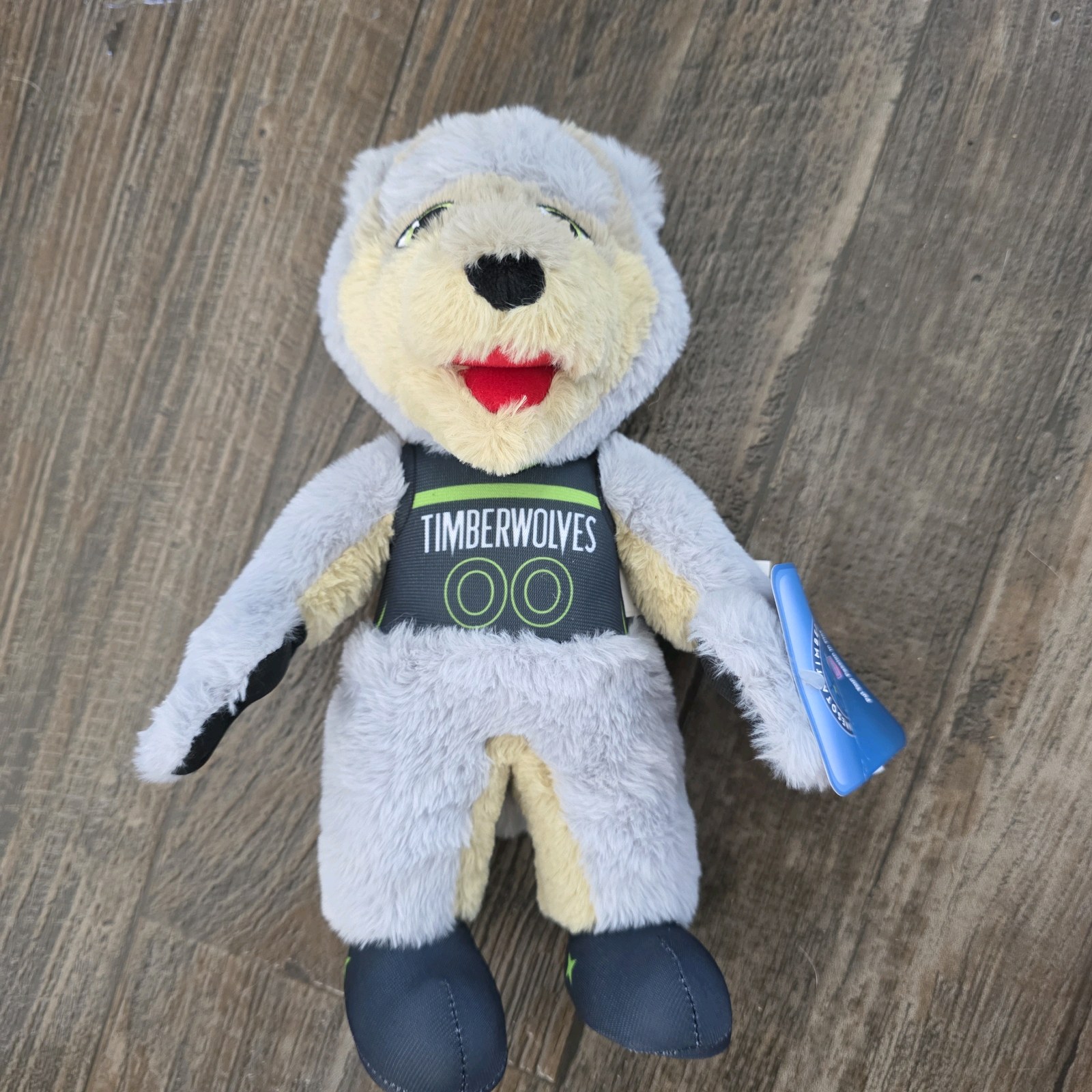 Minnesota Timberwolves Crunch Mini Plush Bear  NBA Mascot Collectible With Tag