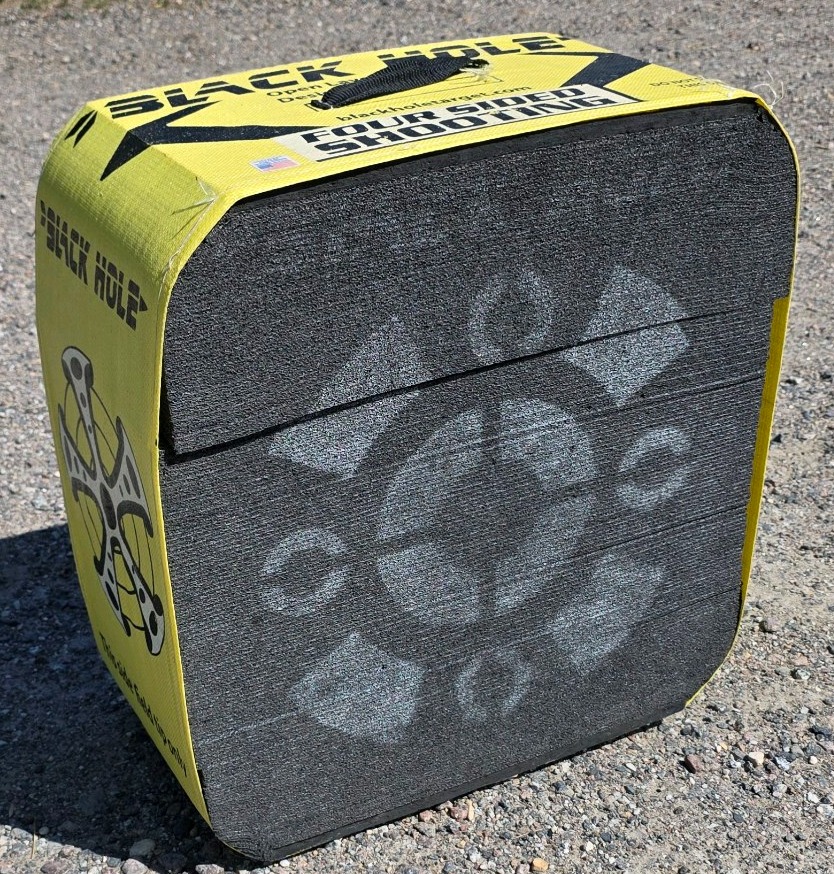 Black Hole Four Sided Archery Shooting Target