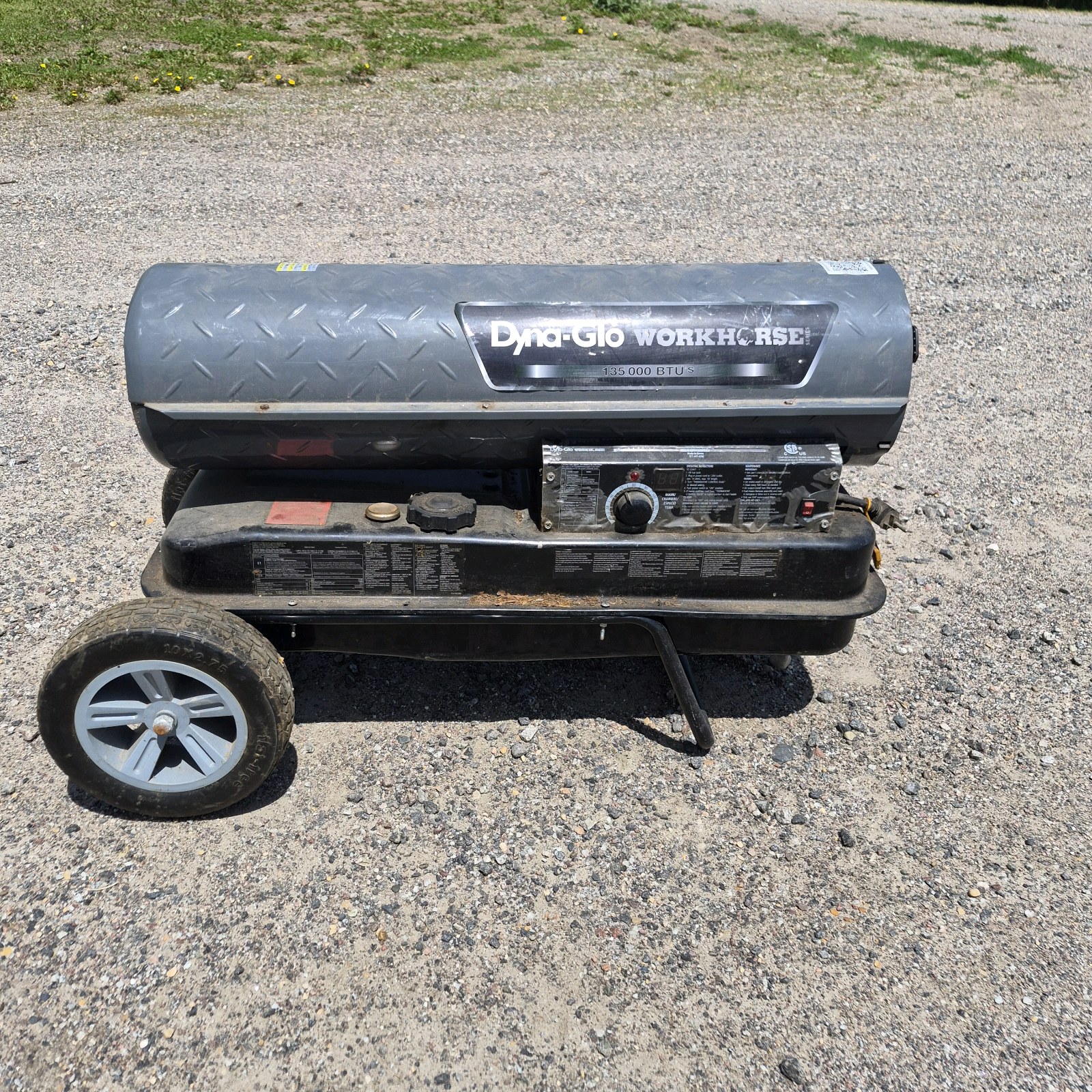 Dyna-Glo Workhorse Portable Kerosene Forced Air Heater