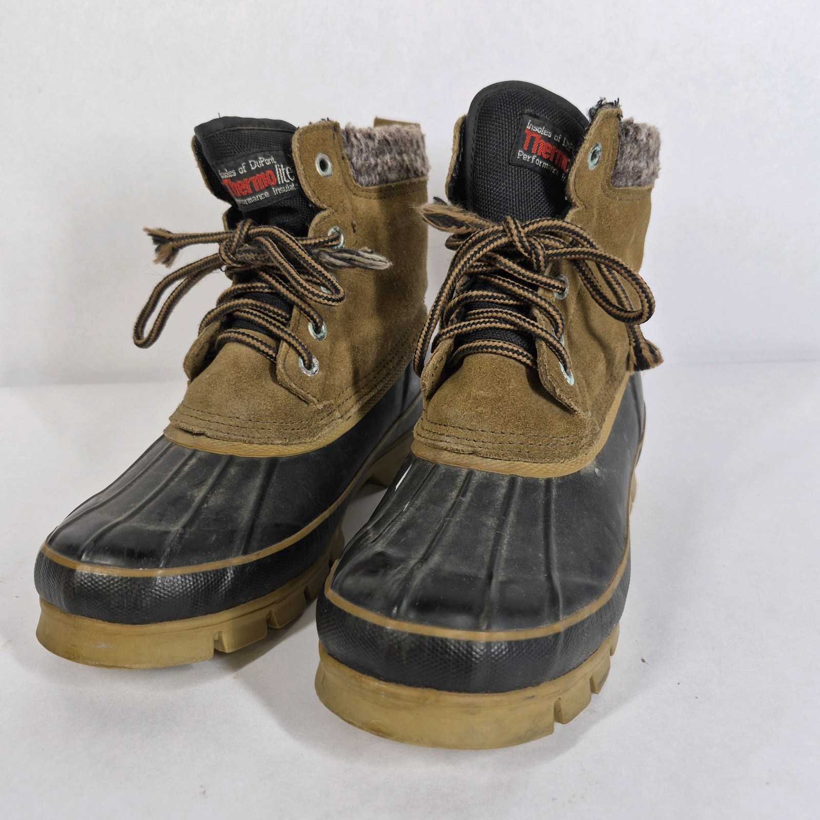 Size 8 Itasca of Duluth Leather and Rubber Winter Boots