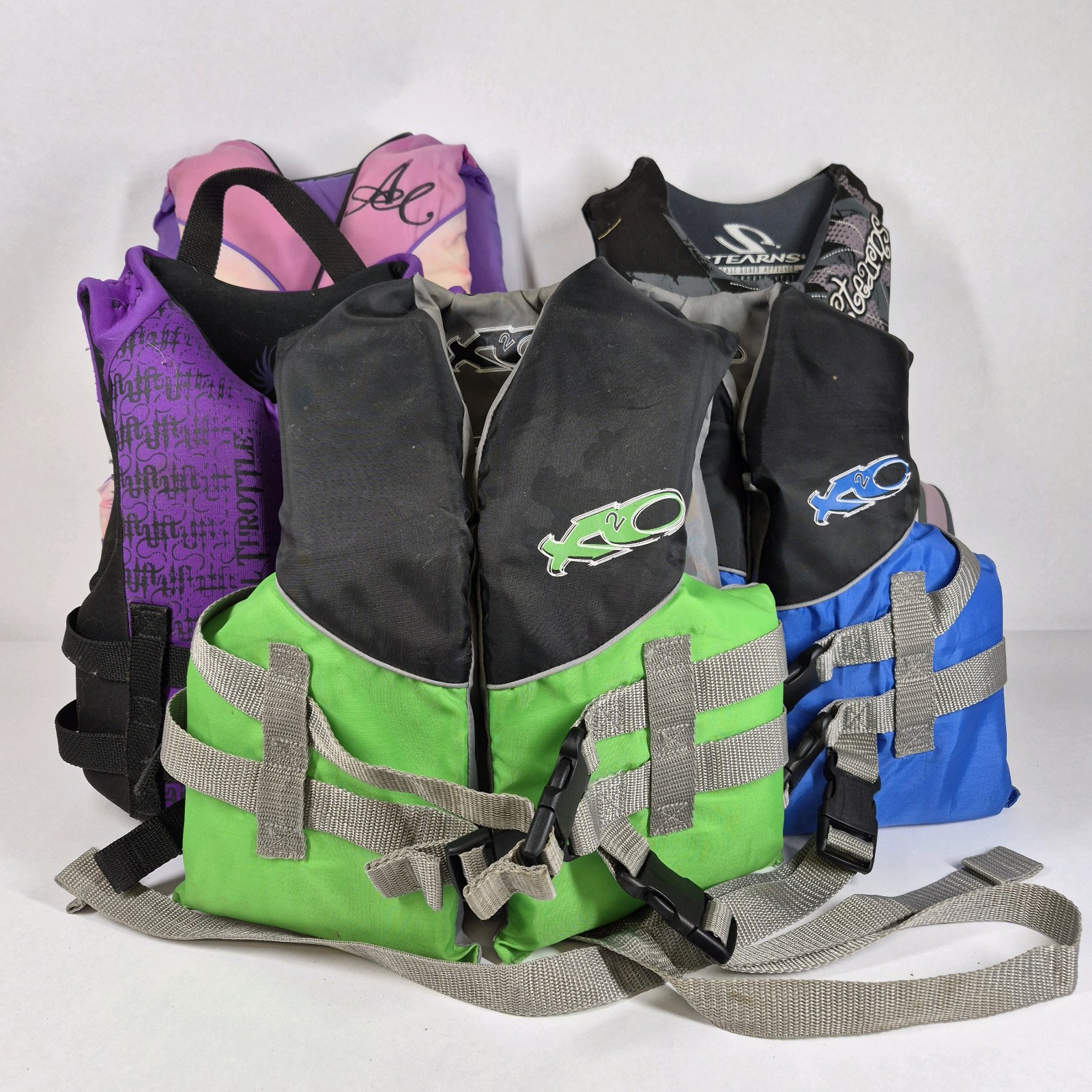 Lot of Youth and Child Life Jackets