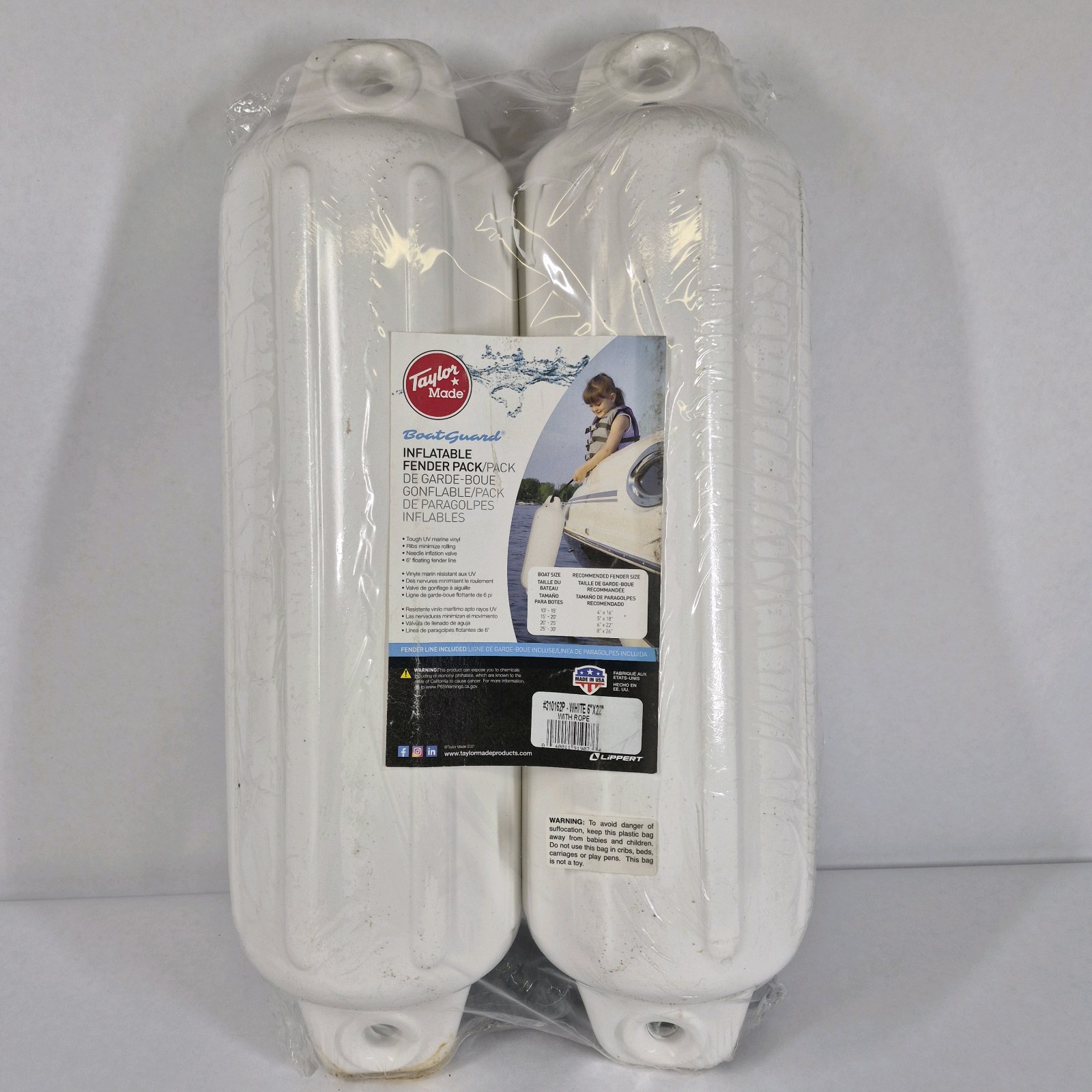 Taylor Made BoatGuard Inflatable Fender Rack Pack