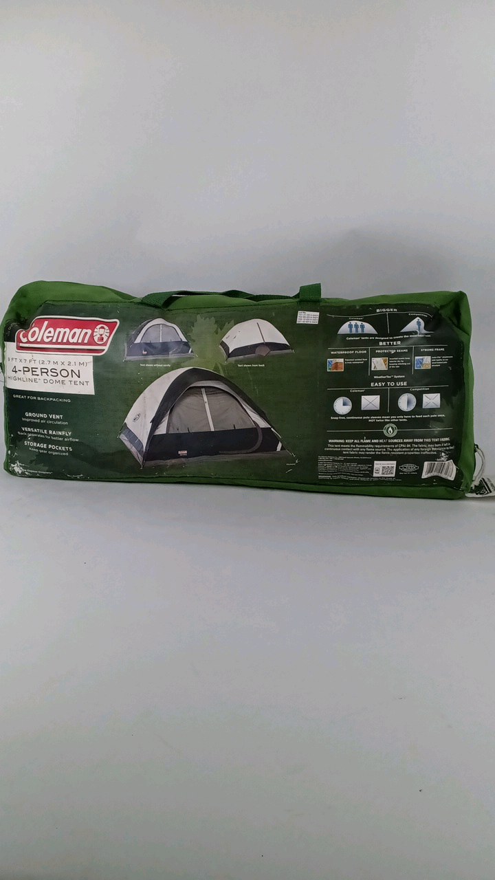 Coleman 4-Person Sundome Camping Tent