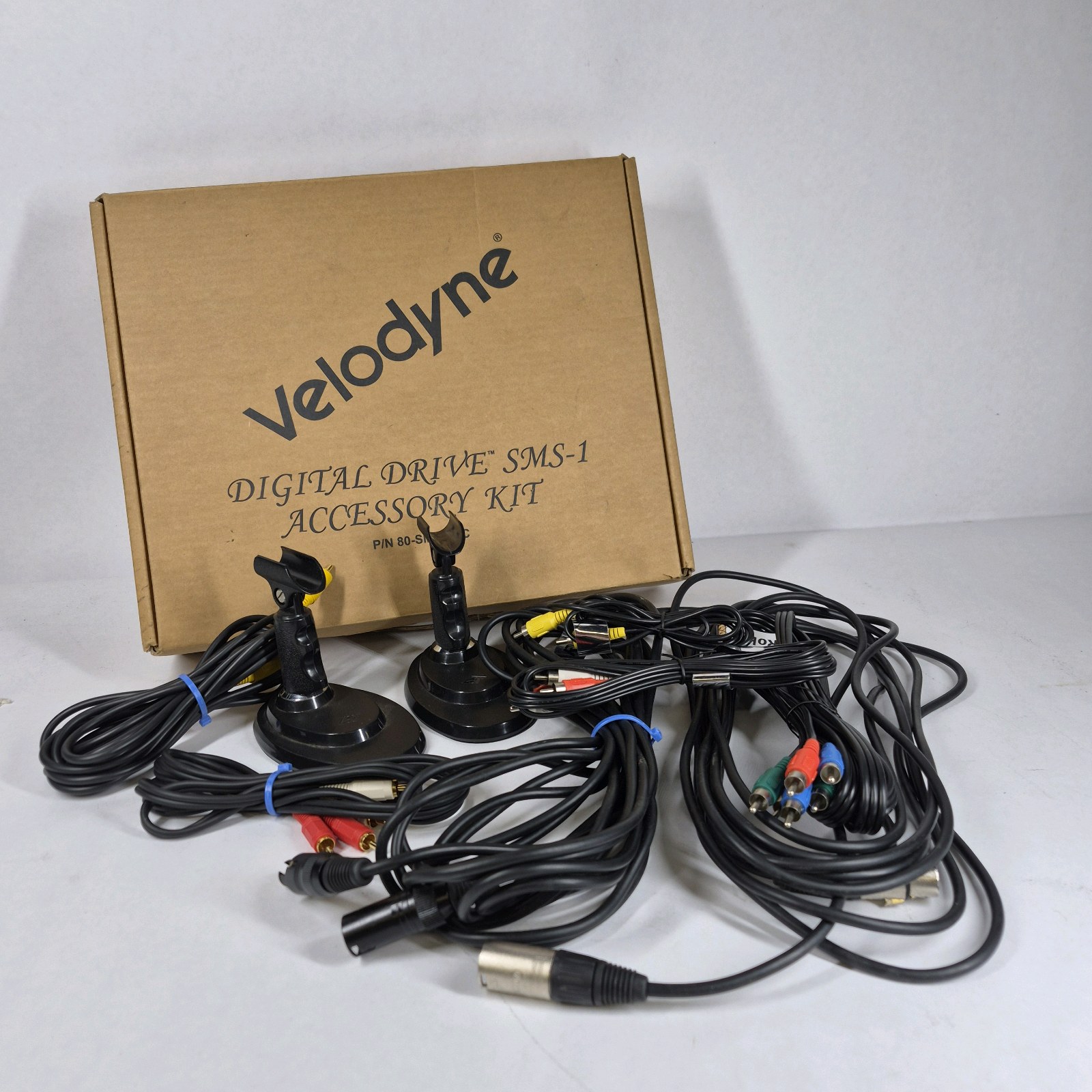 Velodyne Digital Drive SMS-1 Accessory Kit with Cables and Microphone Stands