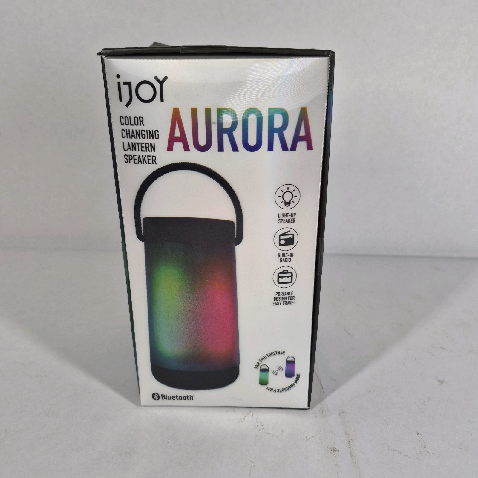 iJoy Aurora Bluetooth Color Changing Lantern Speaker