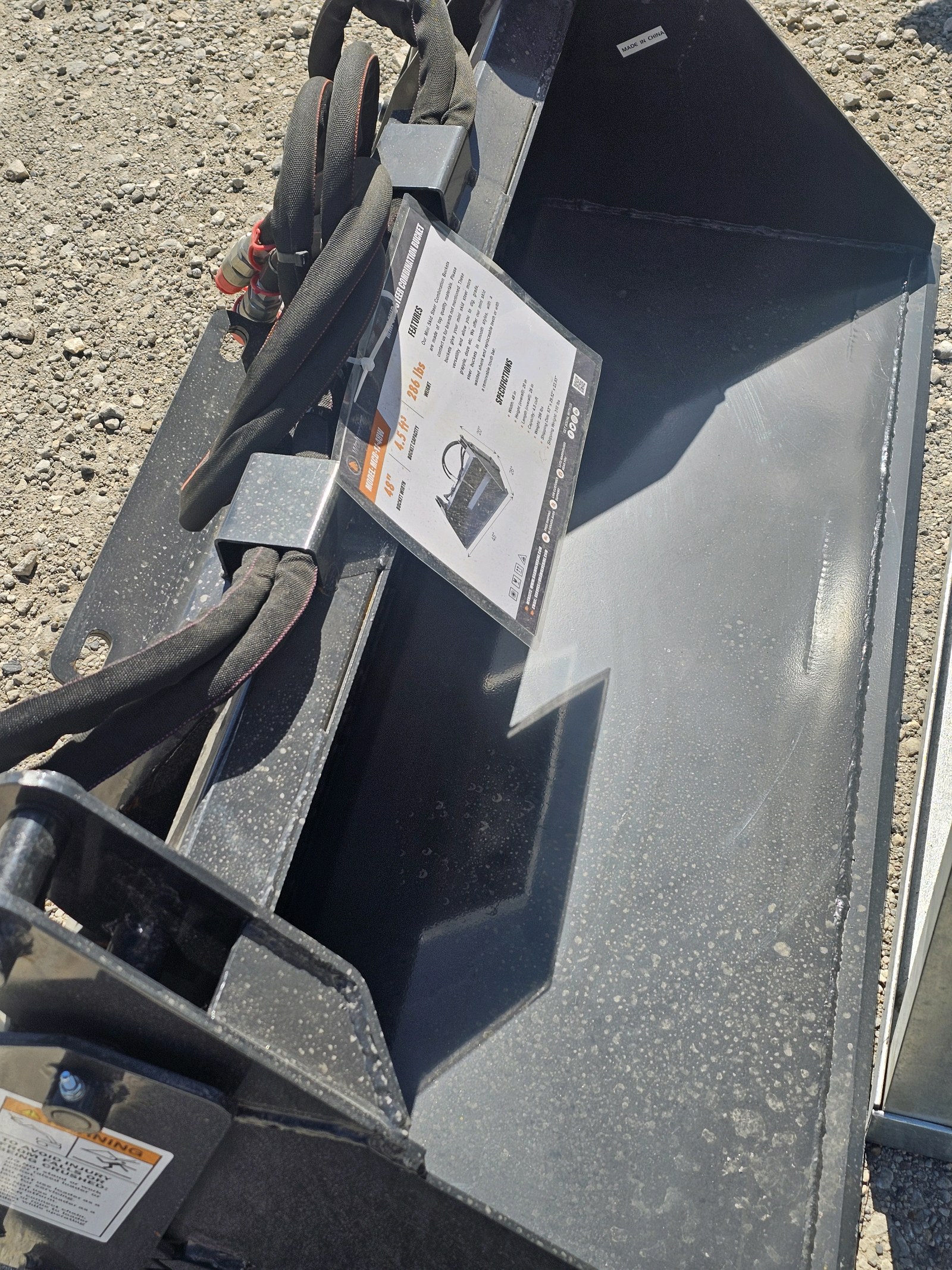 Unused 2026 WOLVERINE Mini Combination Bucket MCB-11-48W