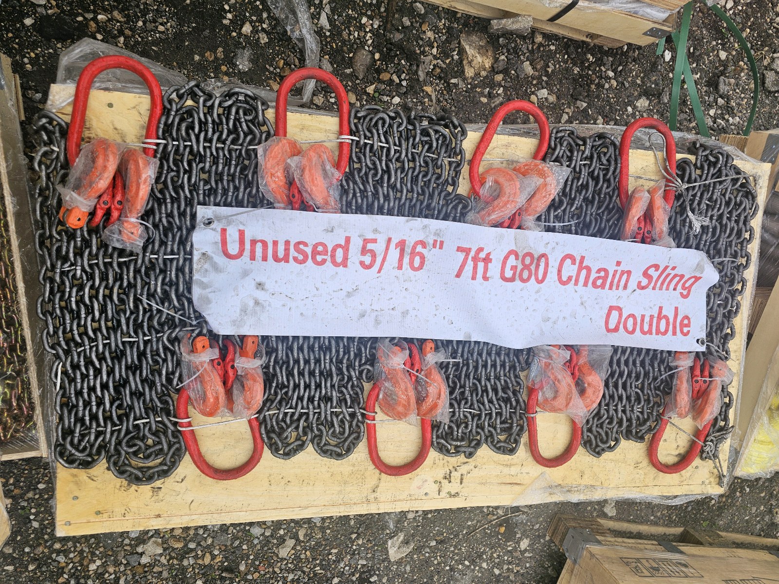 Unused 2026 LandHonor 7 ft Double Legs Lifting Chain Sling LHR-G80